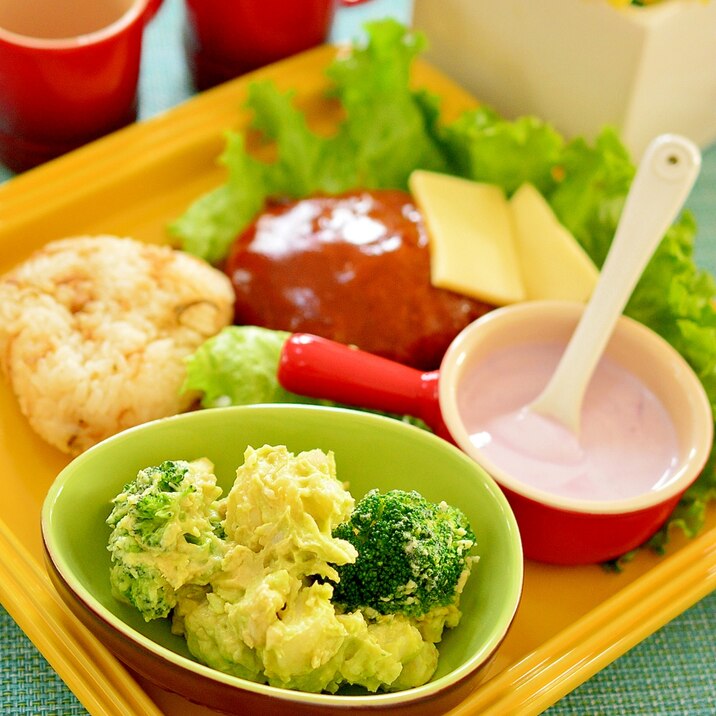 簡単!アボカドとブロッコリーの☆ポテトサラダ